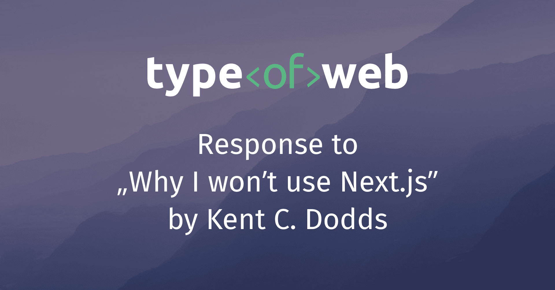 Why I won't use Remix