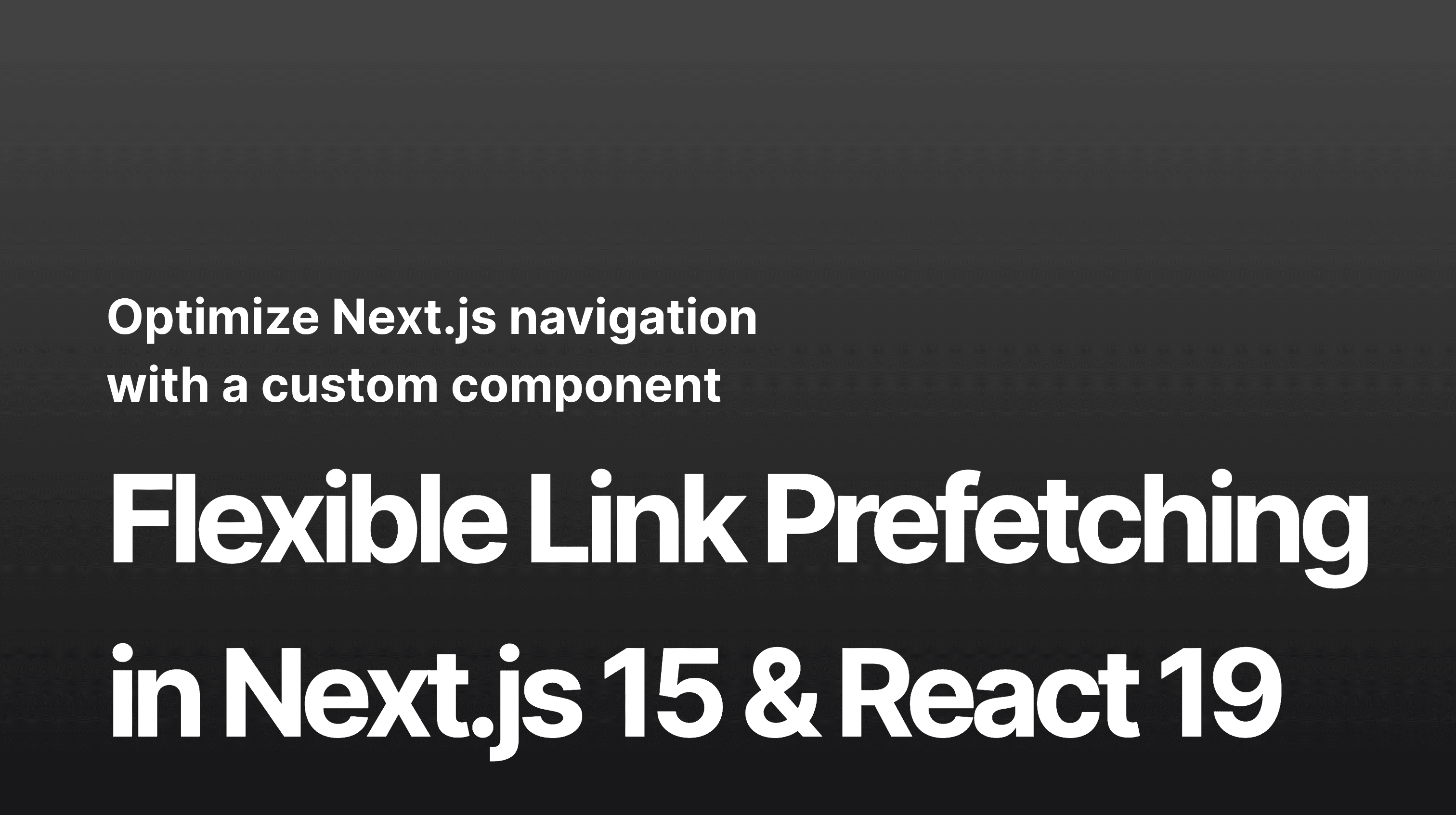 Mastering Next.js Prefetching: Enhance Navigation with the SuperLink Component