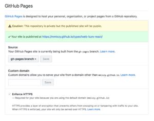 GitHub Pages i create-react-app